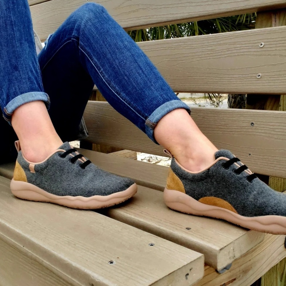 UIN Segovia wool and leather shoe